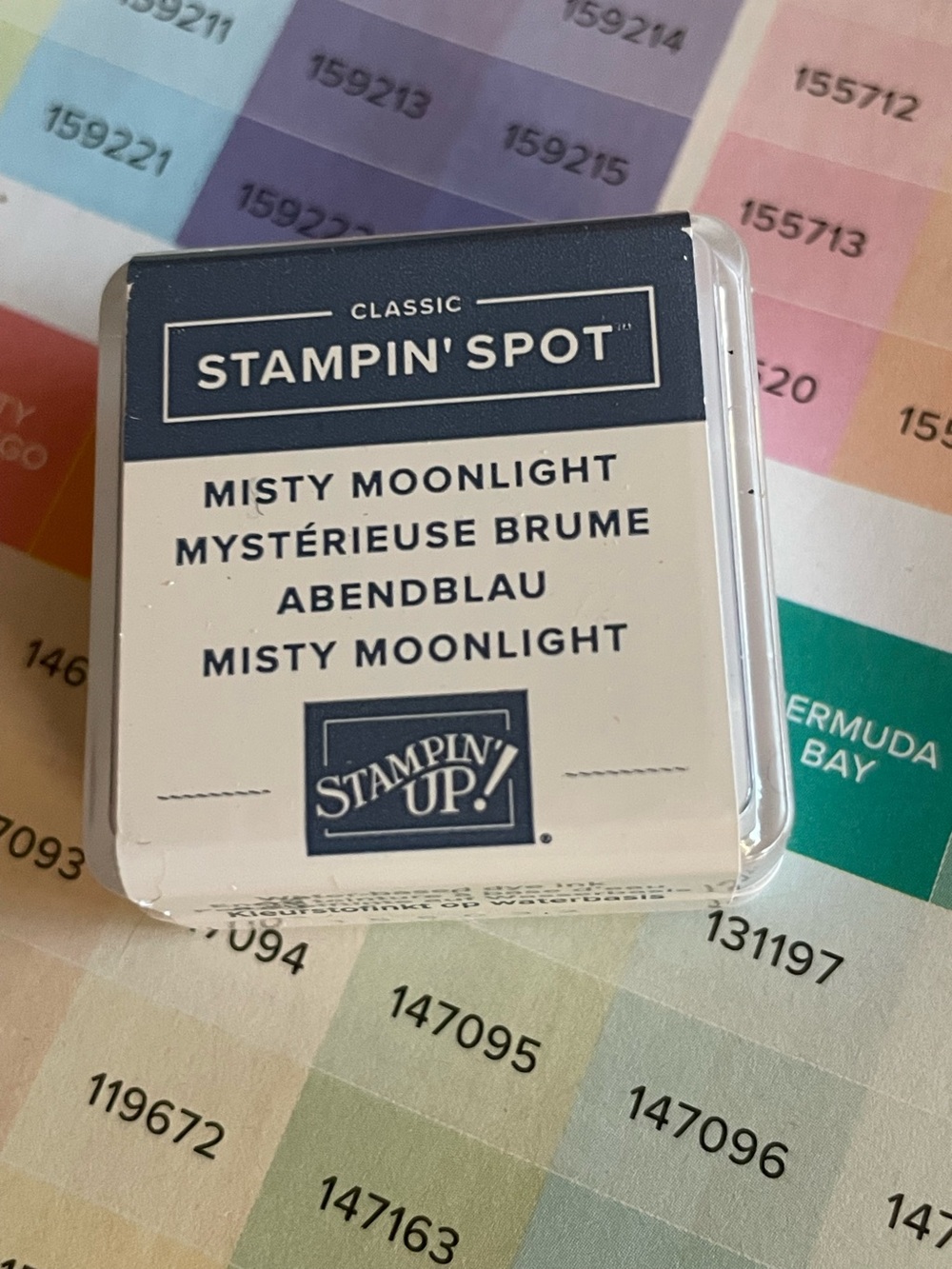 Stampin' Up! Classic Stampin' Spot - Misty Moonlight Blue